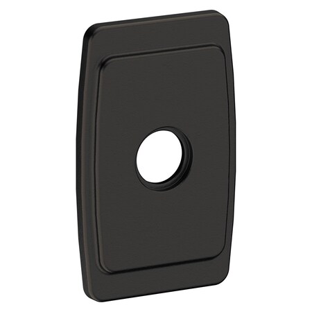 Baldwin Half Dummy Rosettes Distressed Oil Rubbed Bronze R046.402.IDM